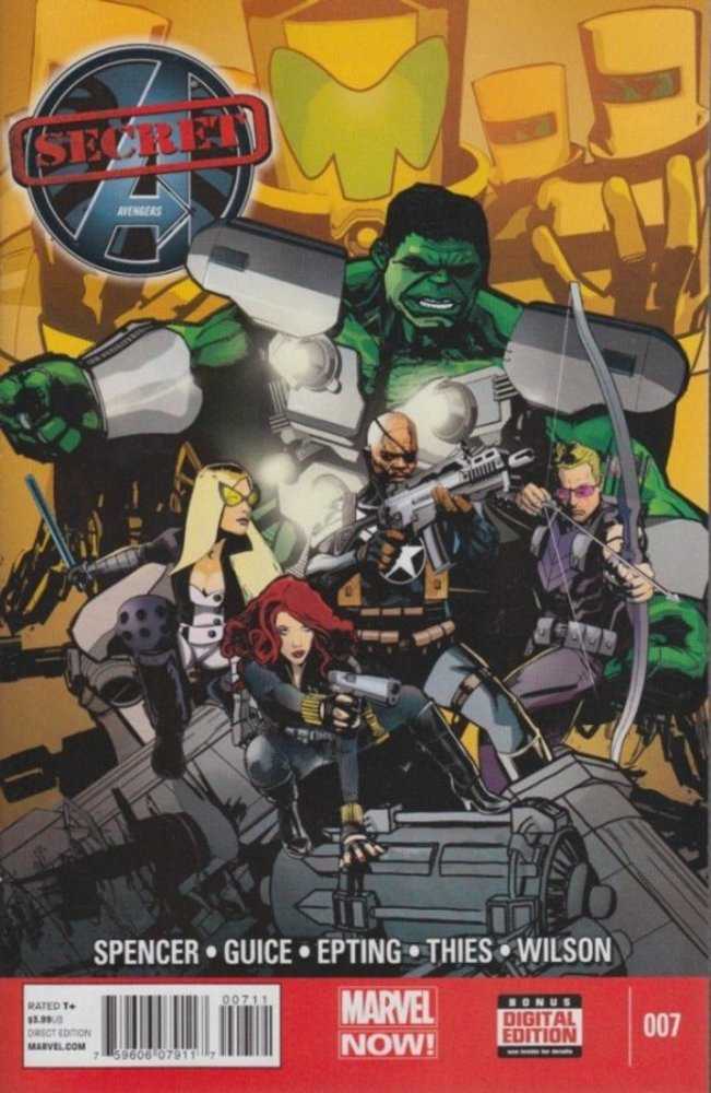 Secret Avengers #7 Now