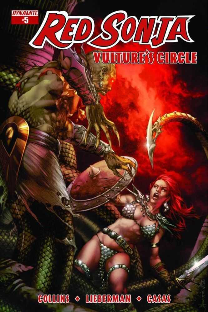 Red Sonja Vultures Circle #5 Cover A Anacleto Main
