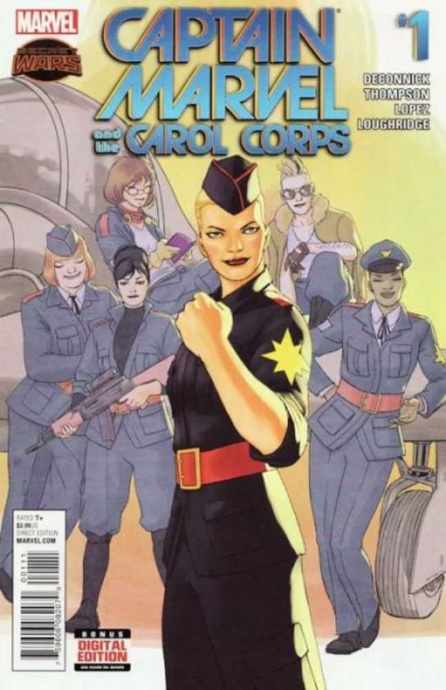 Captain Marvel And Carol Corps #1