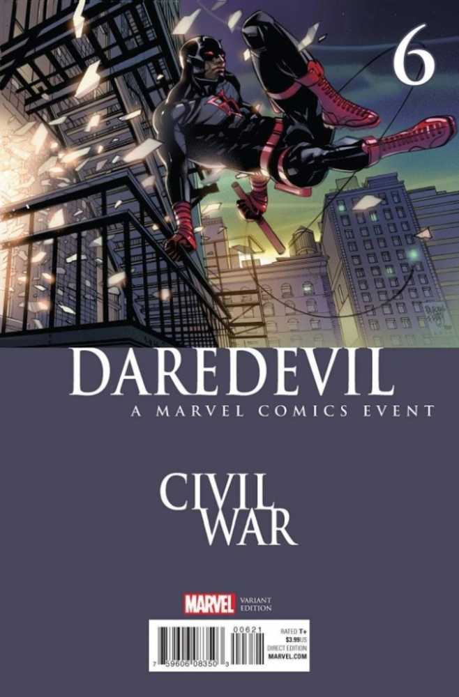 Daredevil #6 Noto Civil War Variant