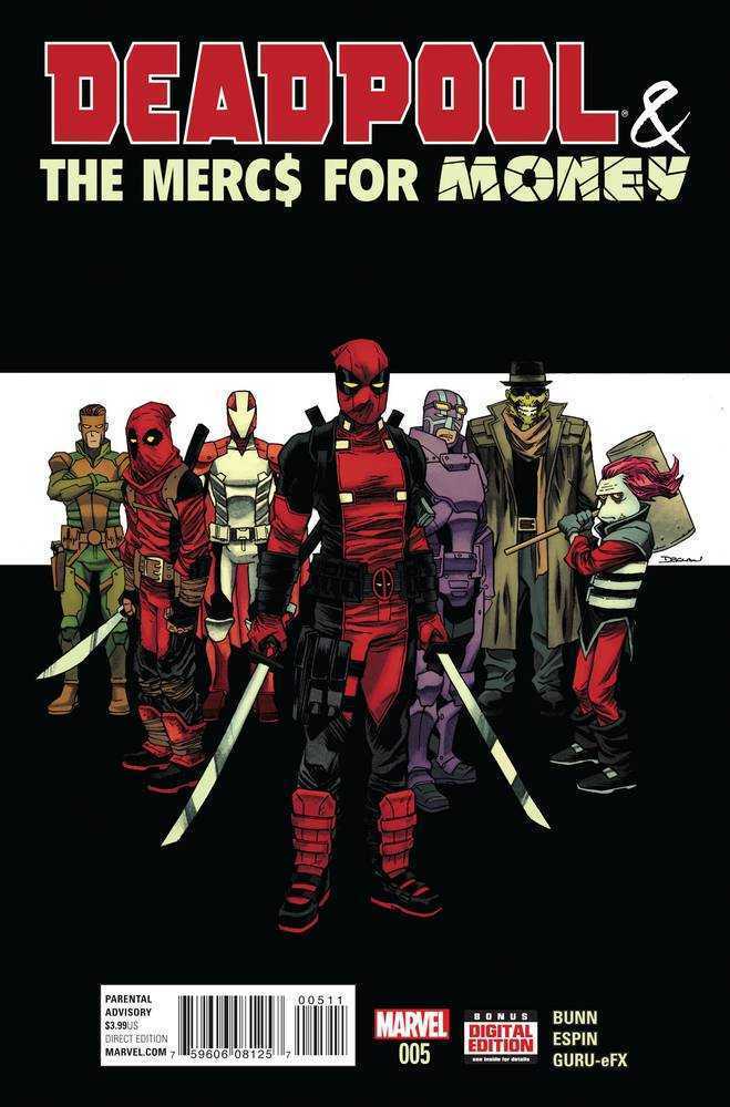 Deadpool Mercs For Money #5 (Of 5)