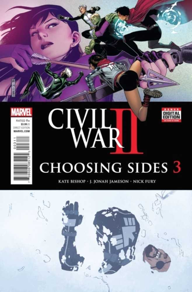 Civil War II Choosing Sides #3 (Of 6)