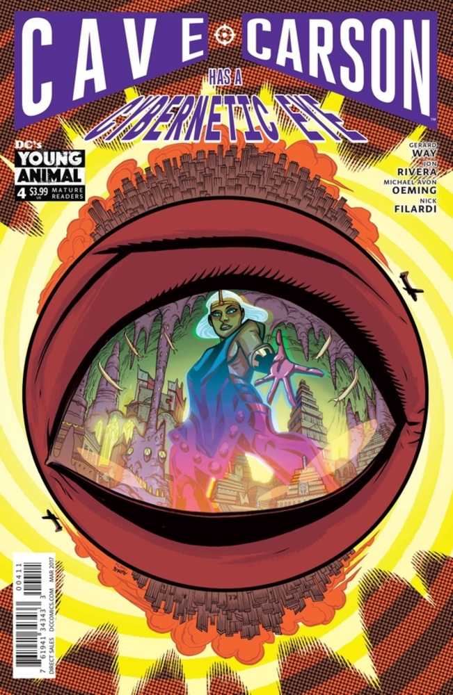 Cave Carson Has A Cybernetic Eye #4 (Mature)