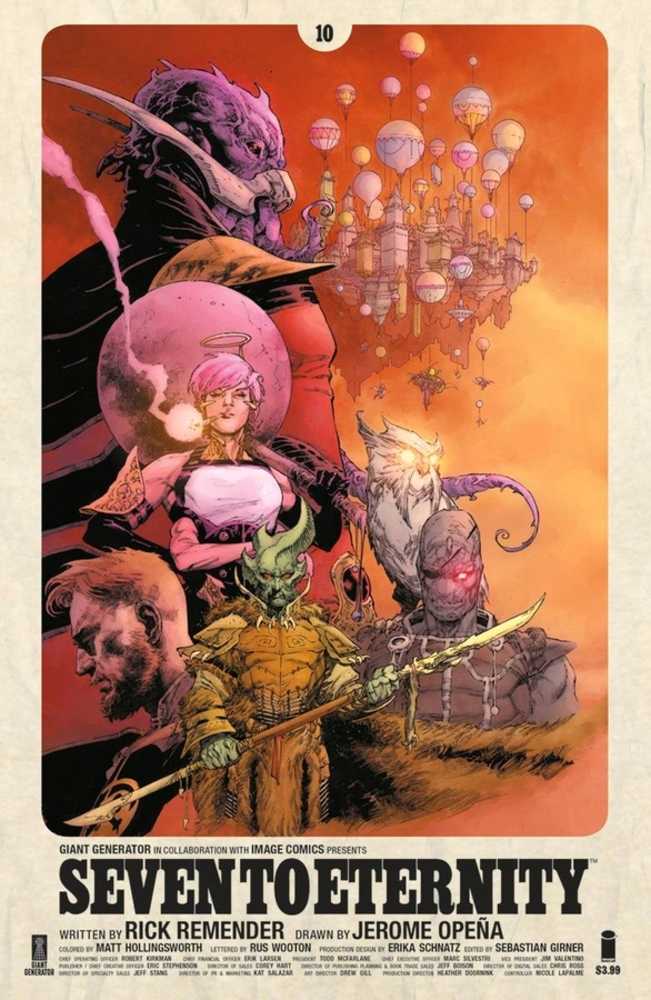 Seven To Eternity #10 Cover A Opena & Hollingsworth