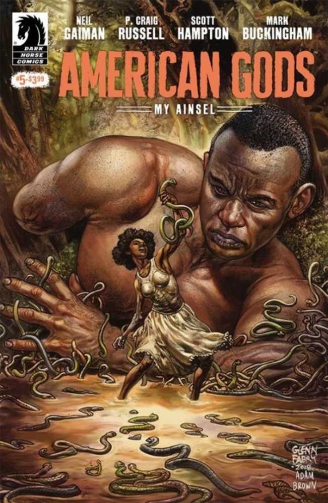 Neil Gaiman American Gods My Ainsel #5 Cover A Fabry