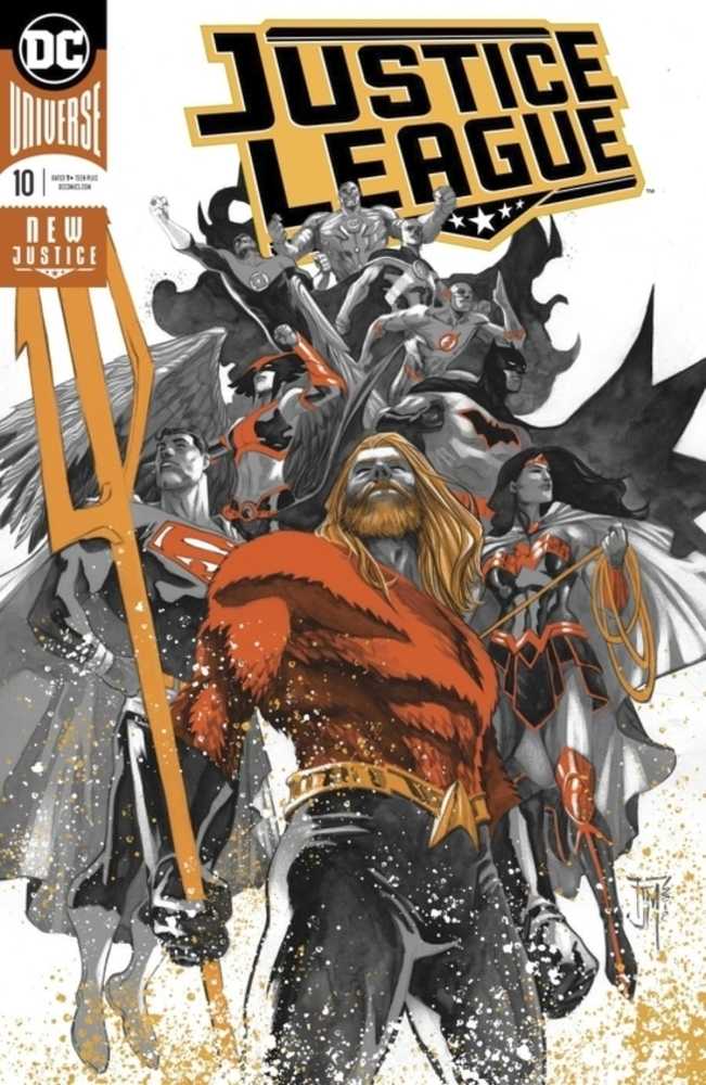 Justice League #10 Foil (Drowned Earth)