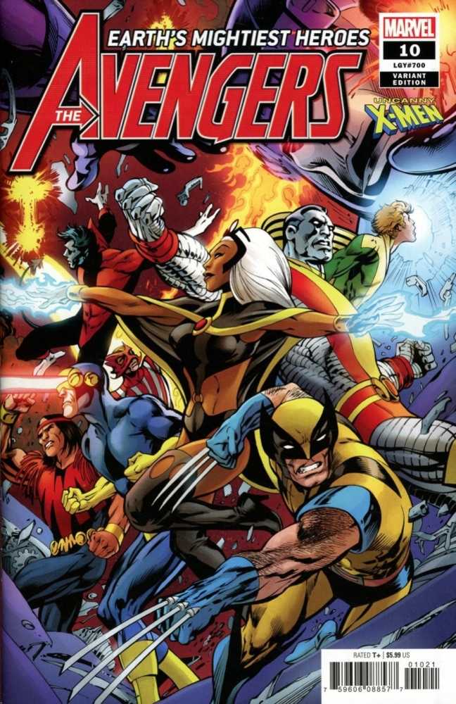 Avengers #10 Davis Uncanny X-Men Variant