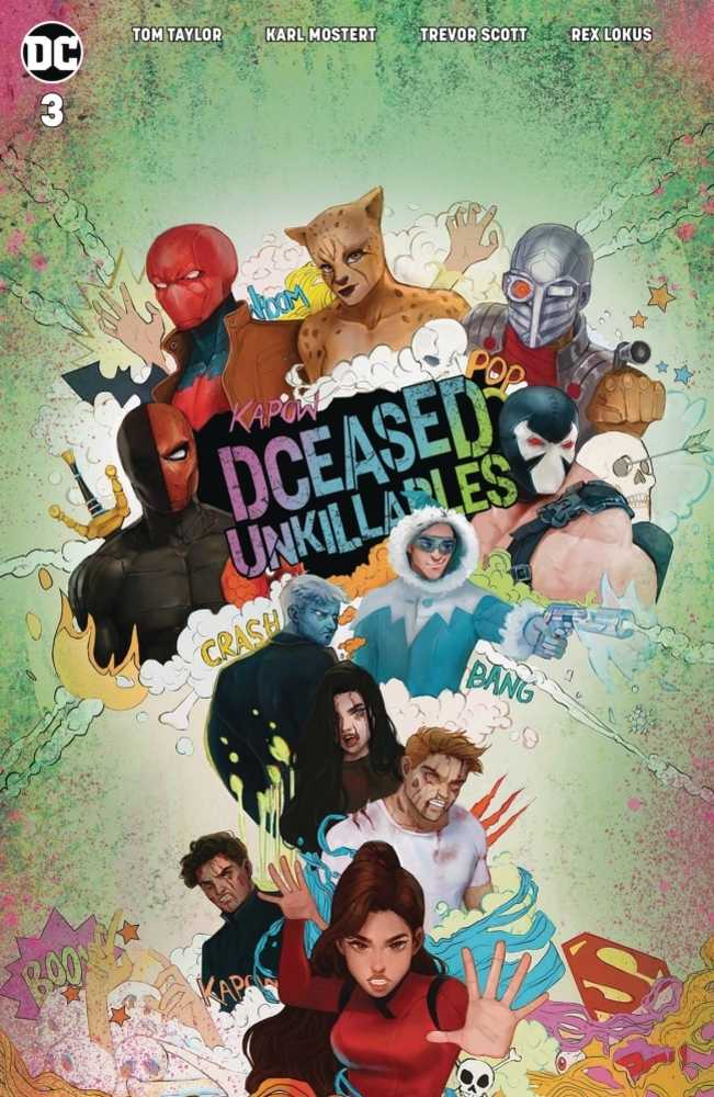Dceased Unkillables #3 (Of 3) Card Stock Horror  Tasia Ms Va