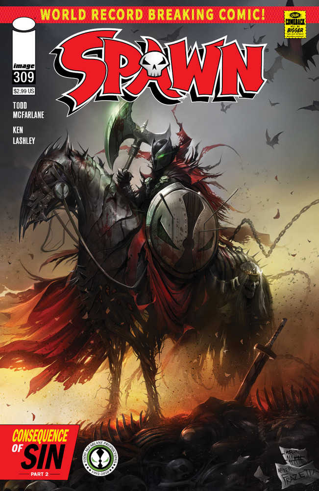 Spawn #309 Cover A Mattina