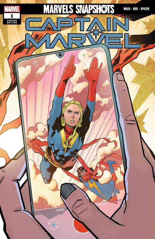 Captain Marvel Marvels Snapshots #1 Roe Variant