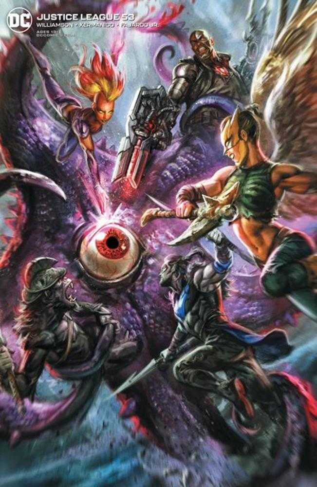 Justice League #53 Ben Caldwell Variant Edition