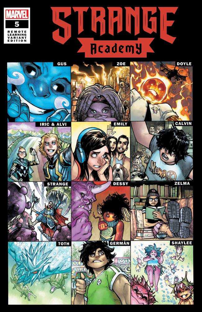 Strange Academy #5 Ramos Remote Learning Variant