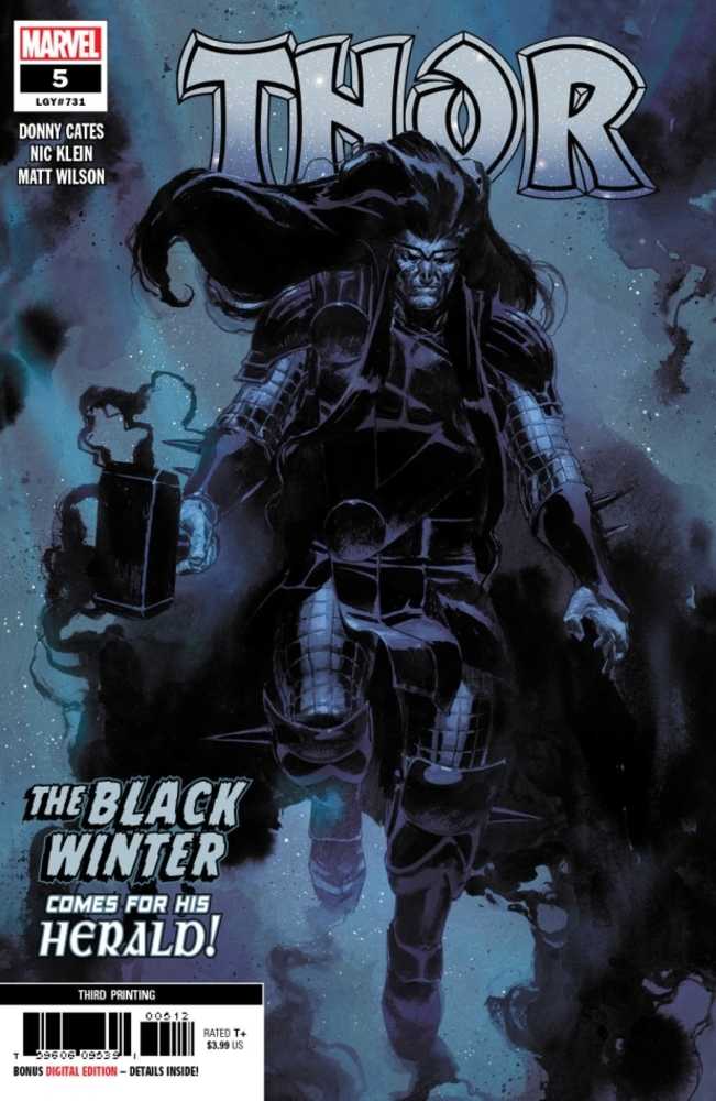 Thor #5 3rd Printin Klein Variant