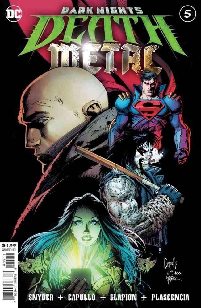 Dark Nights Death Metal #5 (Of 7) Cover A Greg Capullo & Jonathan Glapion