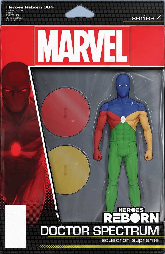 Heroes Reborn #4 (Of 7) Christopher Action Figure Variant