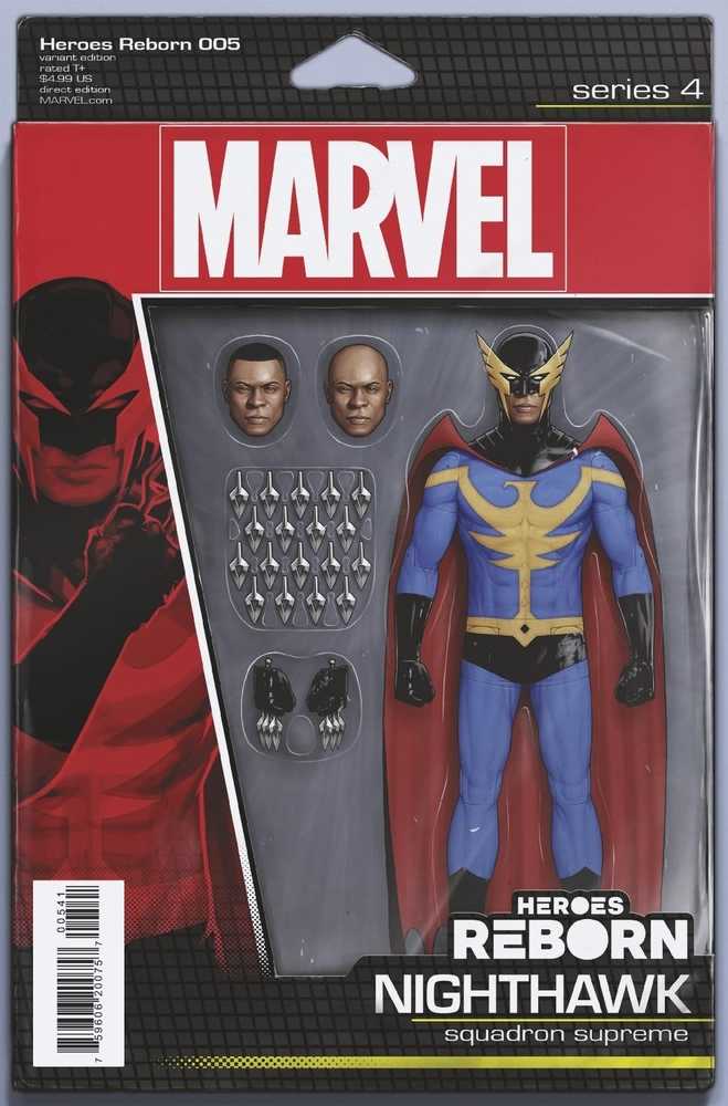 Heroes Reborn #5 (Of 7) Christopher Action Figure Variant