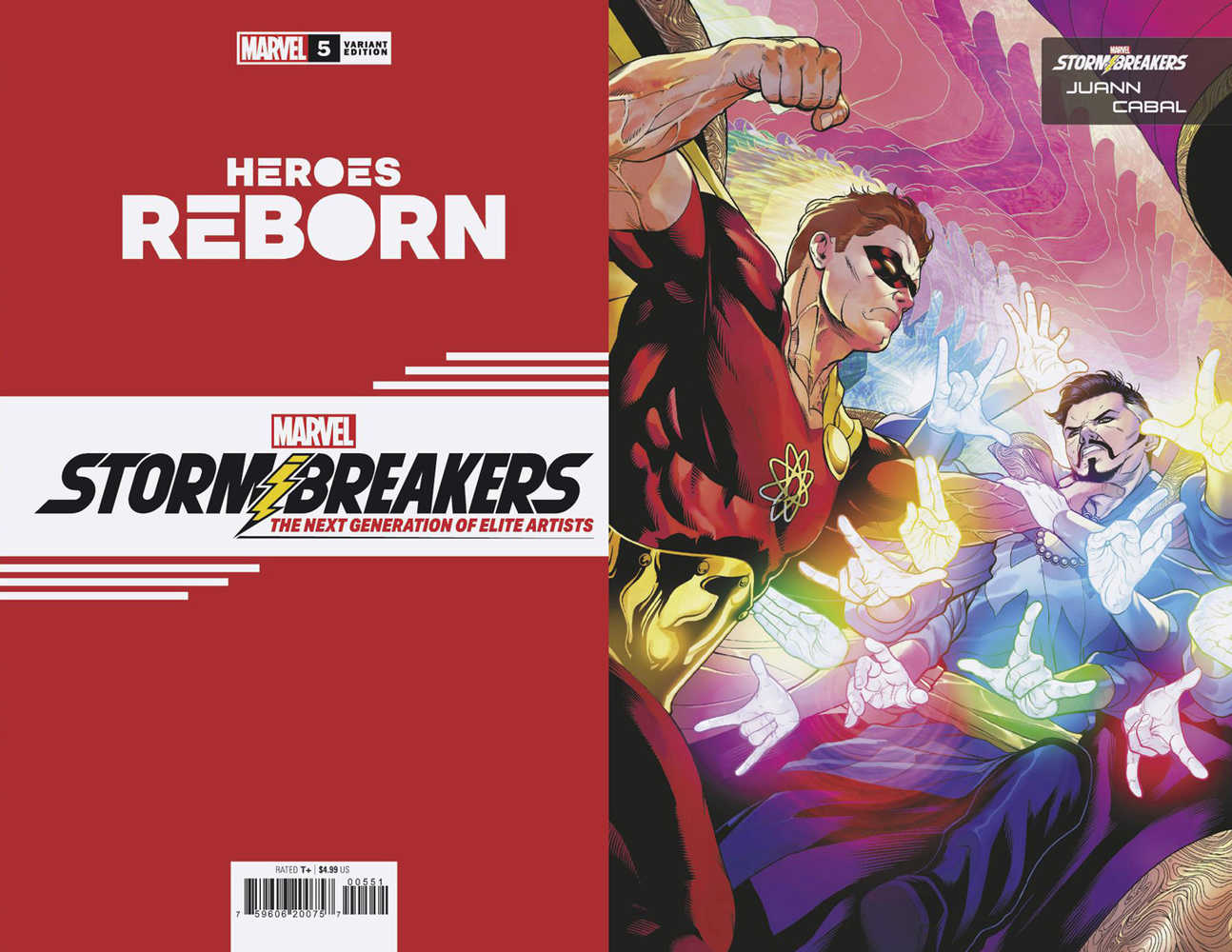 Heroes Reborn #5 (Of 7) Cabal Stormbreakers Variant