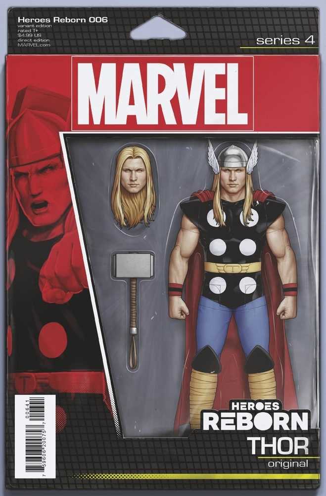 Heroes Reborn #6 (Of 7) Christopher Action Figure Variant