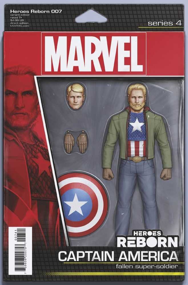 Heroes Reborn #7 (Of 7) Christopher Action Figure Variant