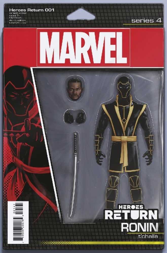 Heroes Return #1 Christopher Action Figure Variant