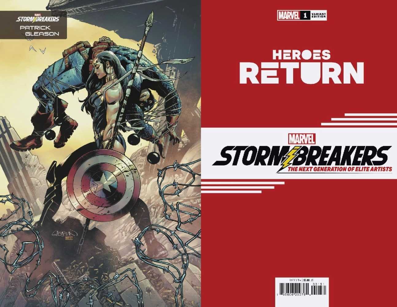 Heroes Return #1 Gleason Stormbreakers Variant