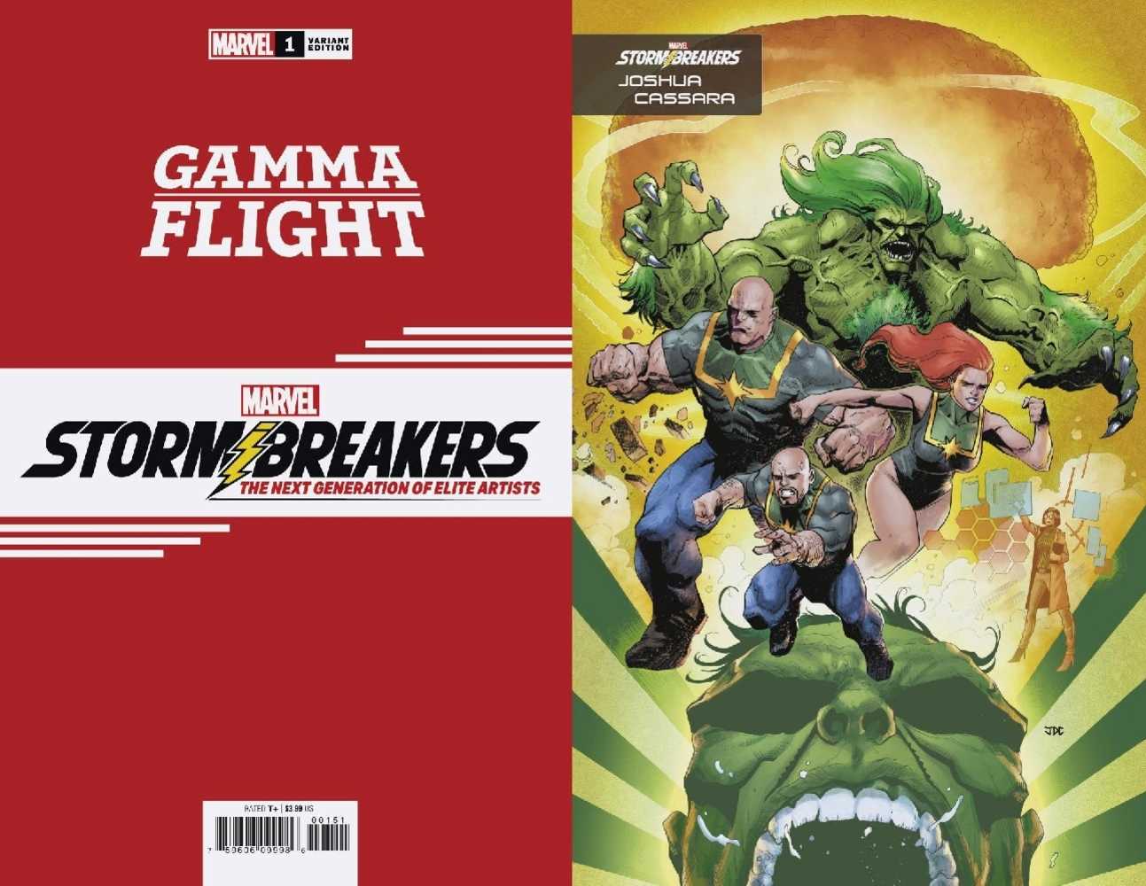 Gamma Flight #1 (Of 5) Cassara Stormbreakers Variant