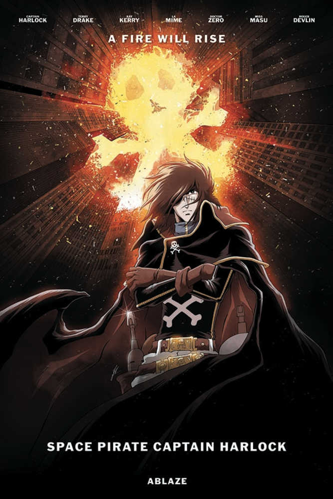 Space Pirate Capt Harlock #2 Cover D Jerome Alquie