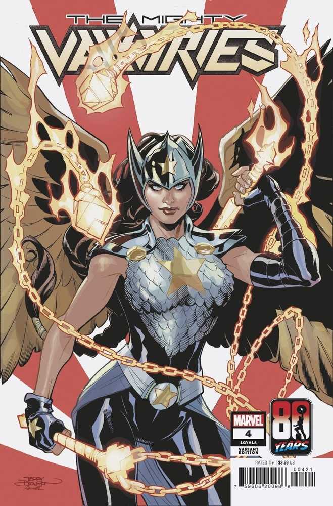 Mighty Valkyries #4 (Of 5) Captain America 80th Variant