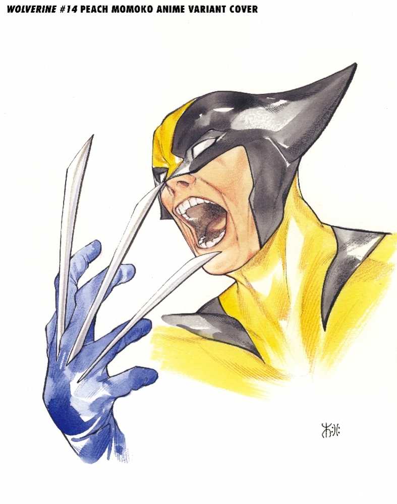 Wolverine #14 Momoko Marvel Anime Variant