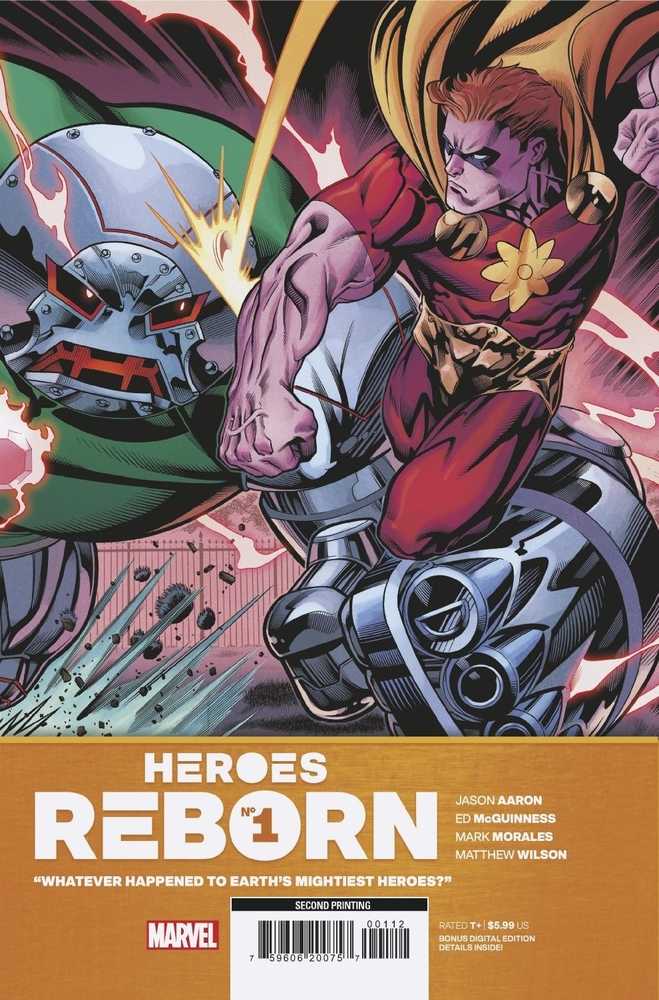 Heroes Reborn #1 (Of 7) 2nd Print Mcguinness Printing Variant