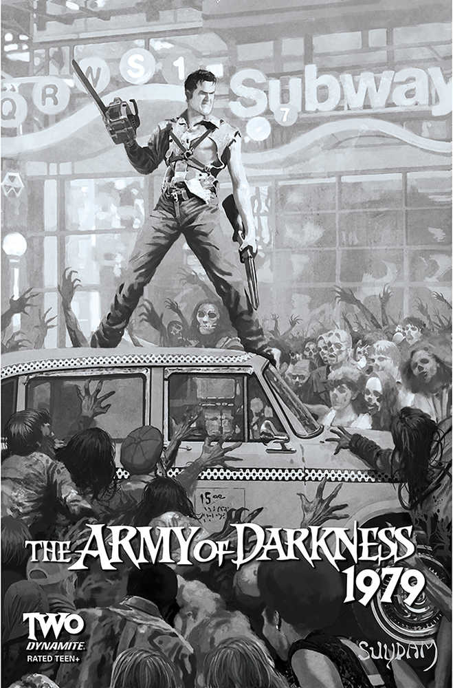 Army Of Darkness 1979 #2 Cover E 10 Copy Variant Edition Suydam Black & White