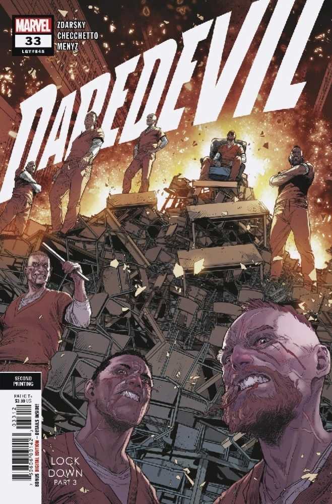 Daredevil #33 2nd Printing Variant