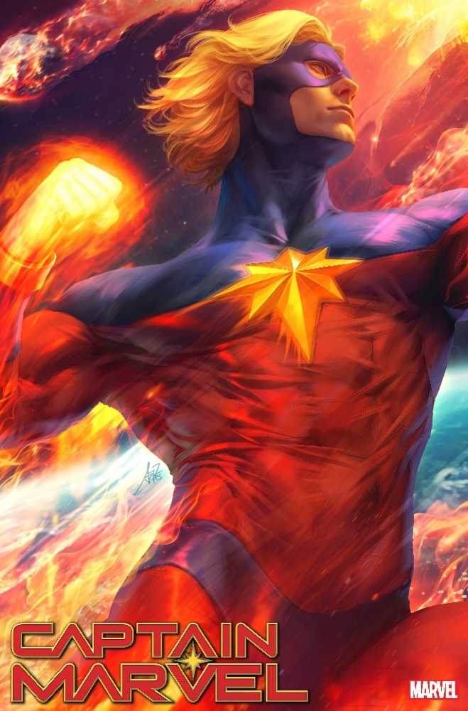 Captain Marvel #34 Artgerm Teaser Variant