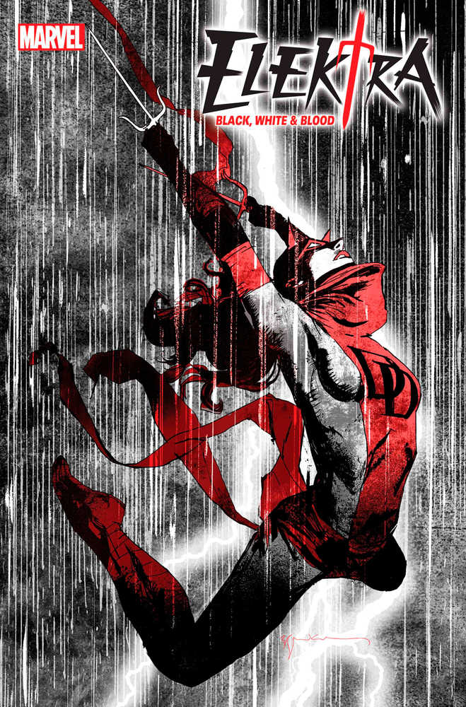Elektra Black White Blood #1 (Of 4) Sienkiewicz Variant