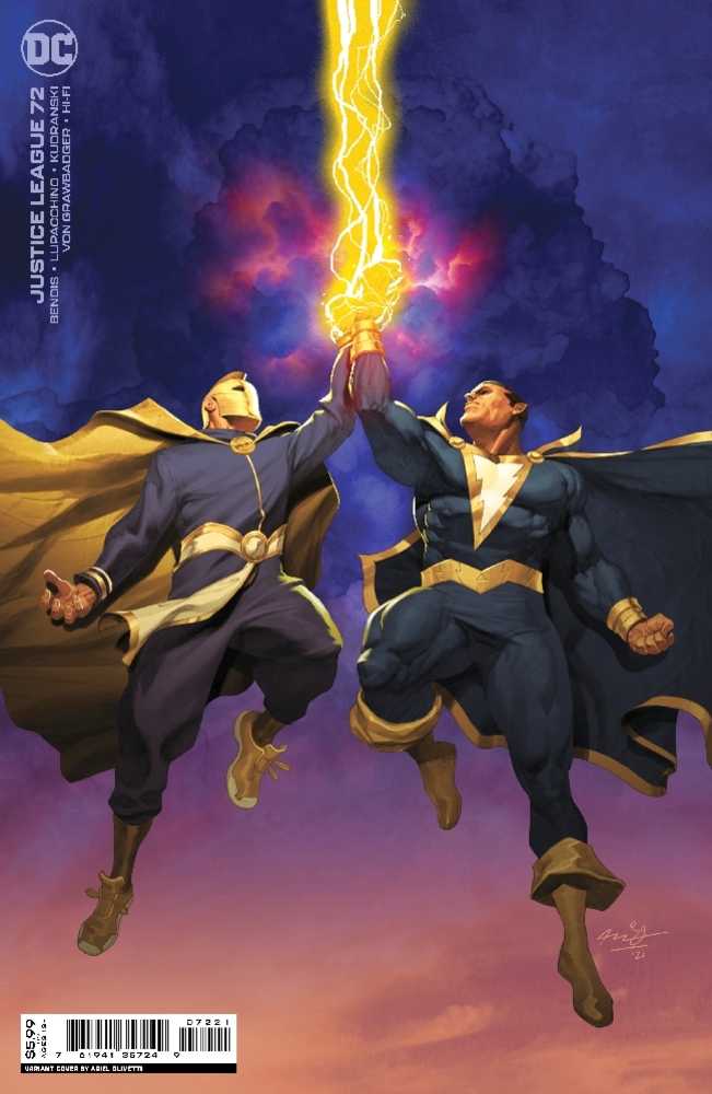 Justice League #72 Cover B Ariel Olivetti Card Stock Variant