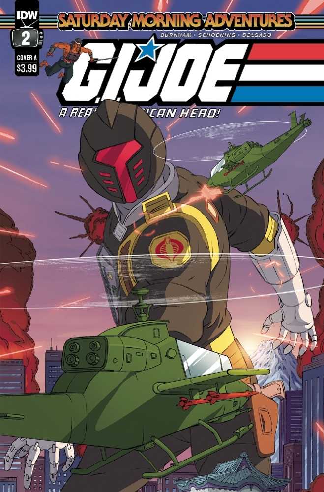 G.I. Joe Rah Saturday Morning Adventure #2 (Of 4) Cover A Schoening