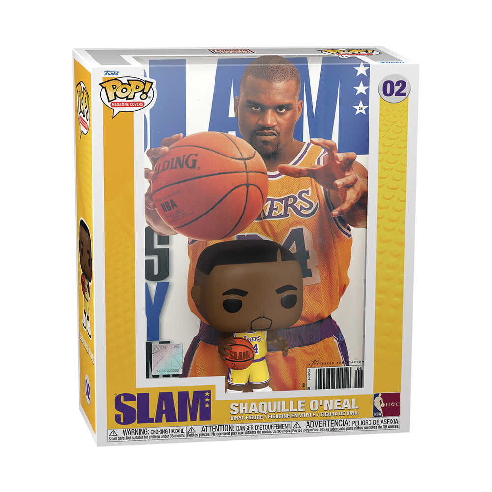 Pop Nba Cover Slam Shaquille O Neal Vinyl Figure