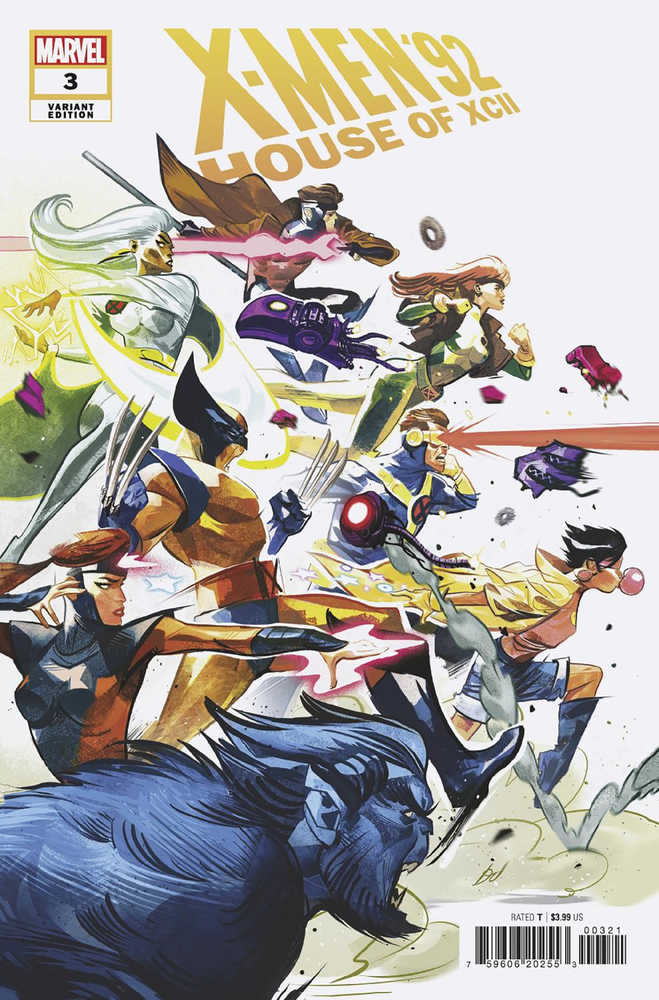 X-Men 92 House Of XCII #3 (Of 5) Del Mundo Variant