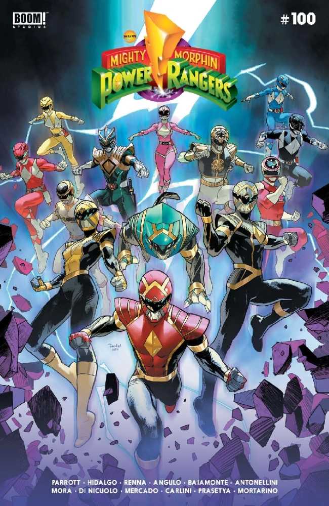 Mighty Morphin Power Rangers #100 Cover A Mora