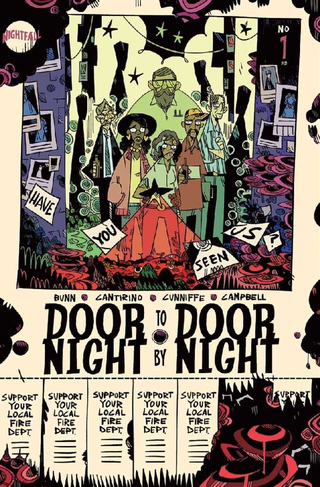 Door To Door Night By Night #1 Cover C 5 Copy Variant Edition Enger