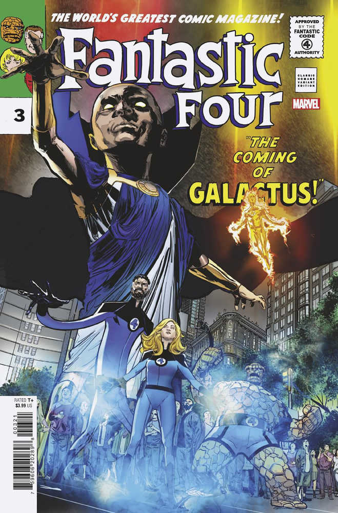 Fantastic Four #3 Jimenez Classic Homage Variant