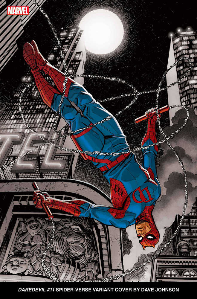 Daredevil 11 Dave Johnson Spider Verse Variant