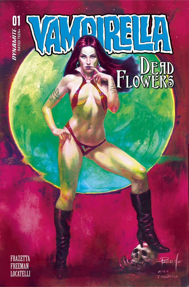 Vampirella Dead Flowers #1 (Of 4) Cover T Foc Parrillo Ultravi