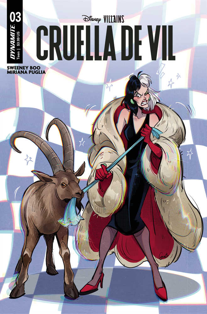 Disney Villains Cruella De Vil #3 Cover C Lusky