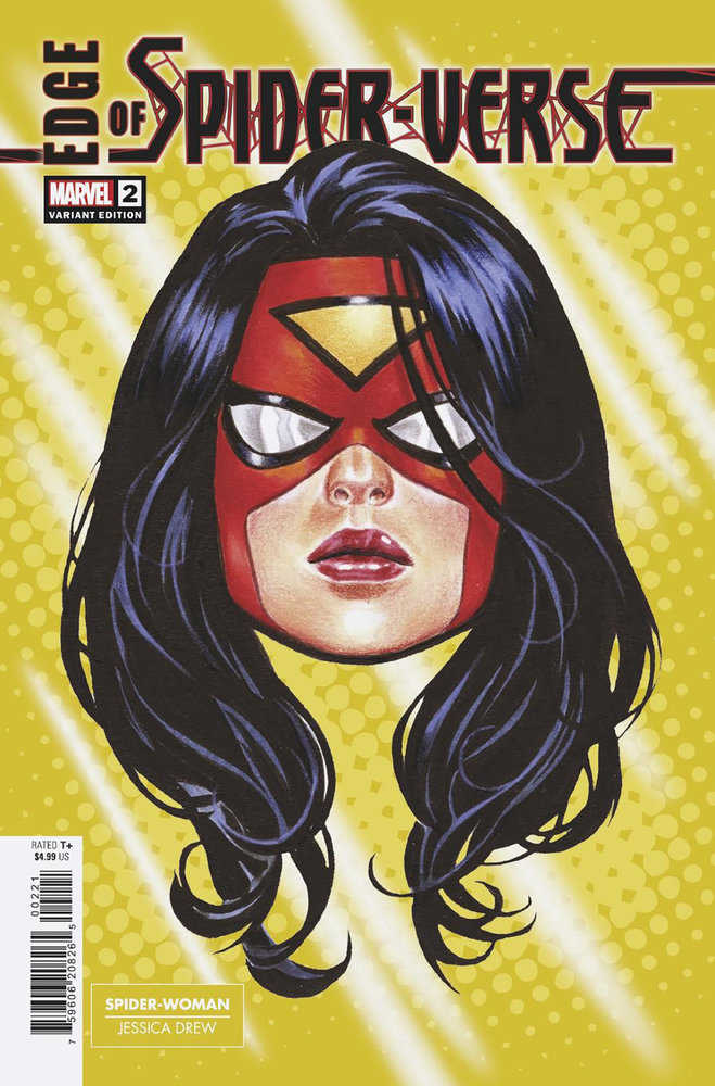 Edge Of Spider-Verse #2 Mark Brooks Headshot Variant