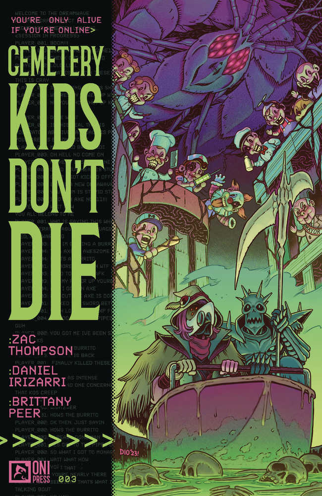 Cemetery Kids Dont Die #3 Cover A Irizarri