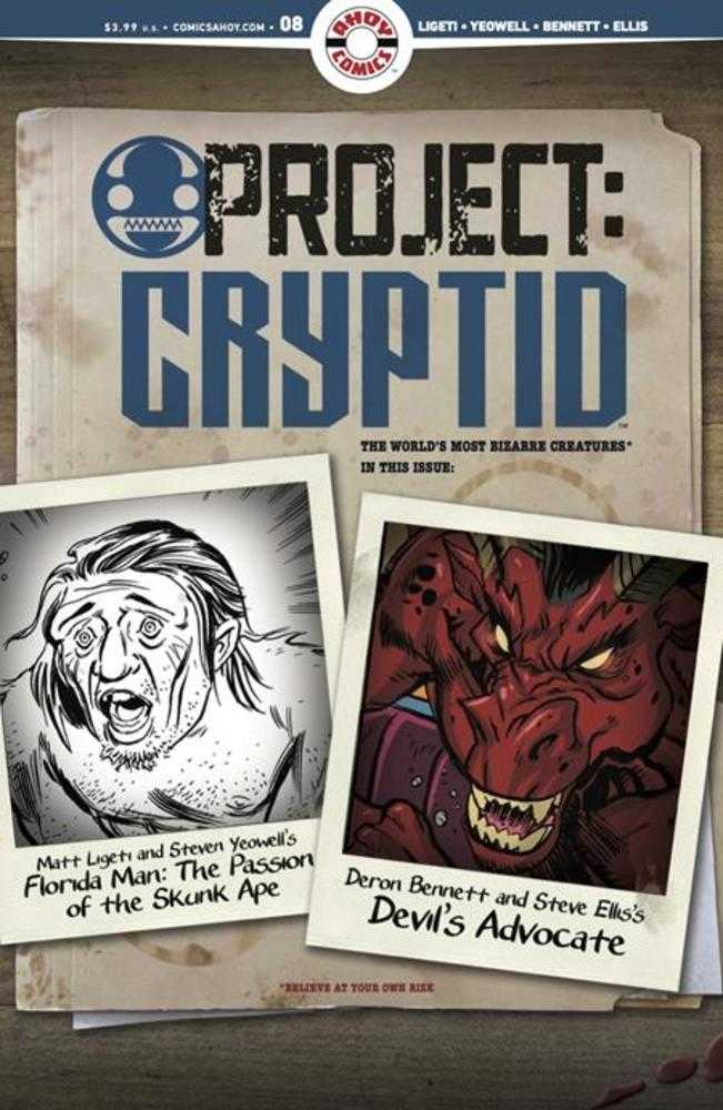 Project Cryptid #8 (Of 12) (Mature)