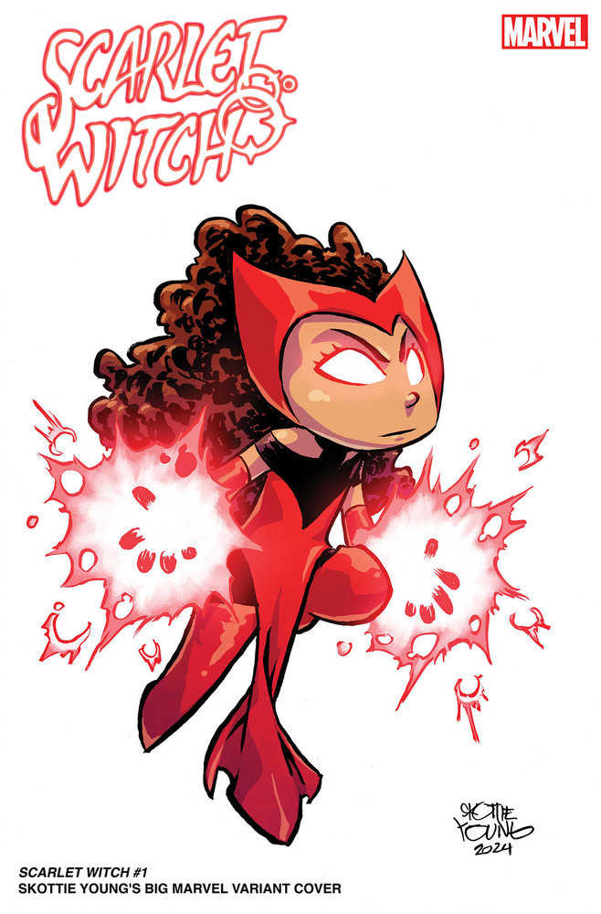 Scarlet Witch #1 Skottie Young'S Big Marvel Variant