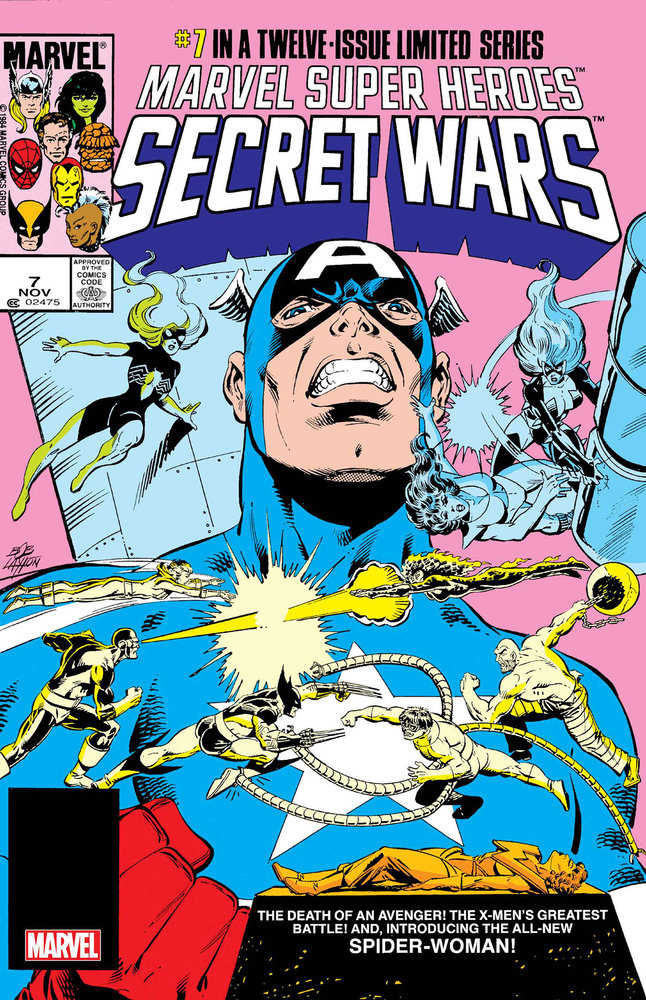 Marvel Super Heroes Secret Wars #7 Facsimile Edition Foil Variant