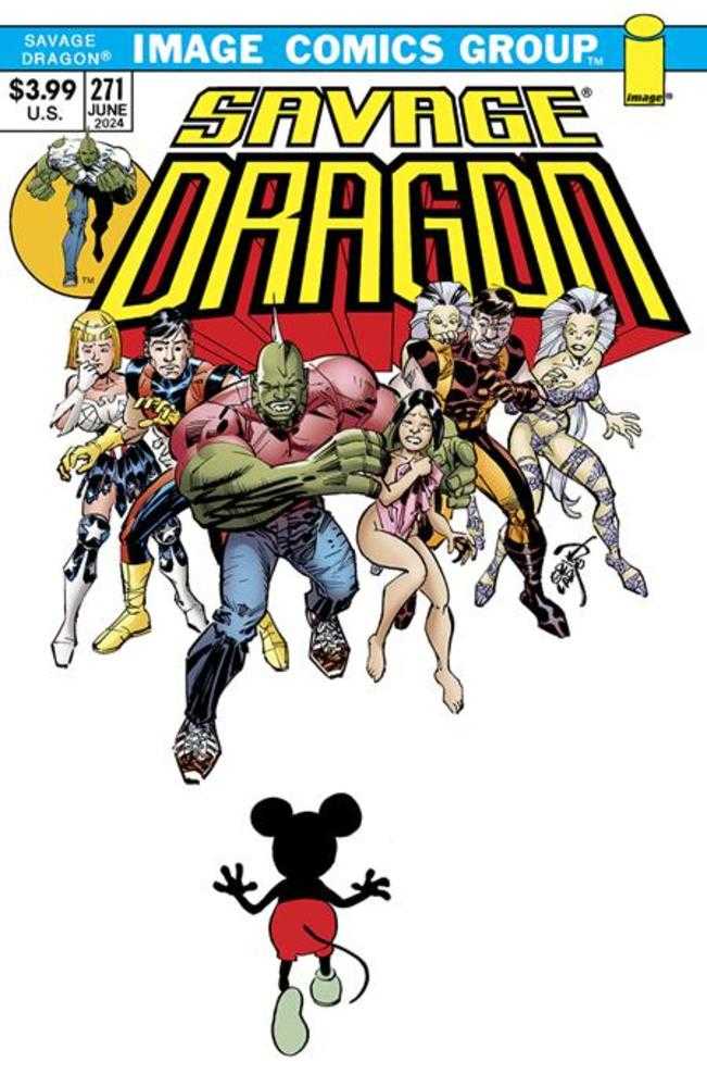 Savage Dragon #271 Cover B Erik Larsen 70s Trade Dress Variant (Mature)